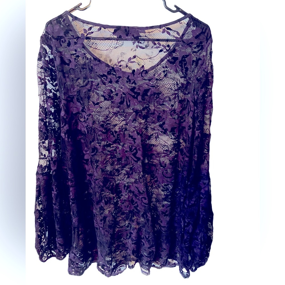 Love & Legend Sheer Lace top